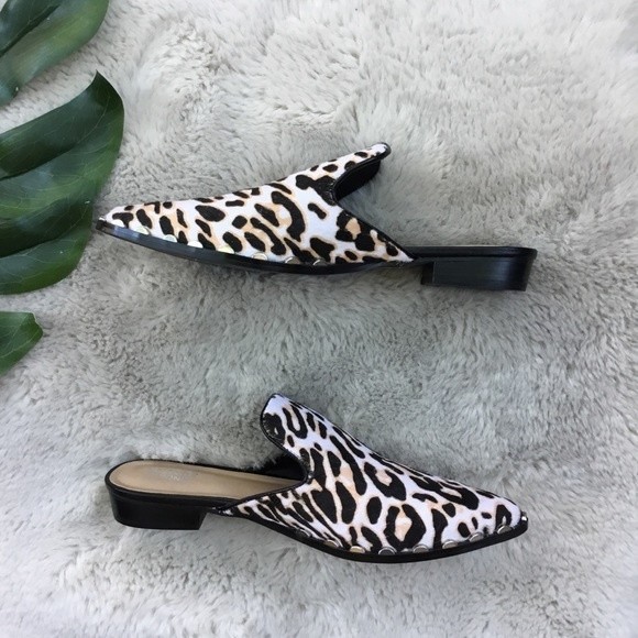 DSW Leopard Print Mules - Picture 8 of 11